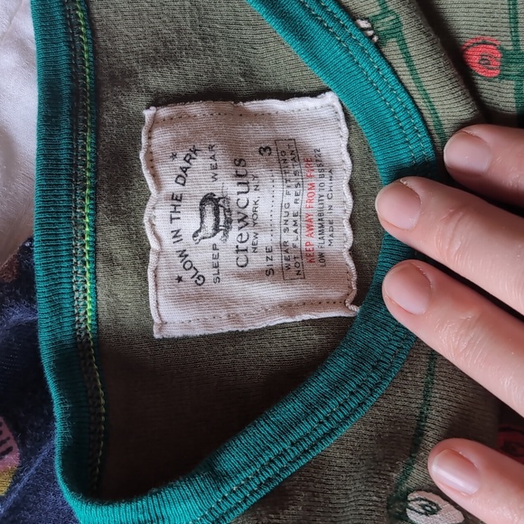 Hanna Andersson and Crewcuts Boys Christmas PJs Size 3 - Picture 2 of 8